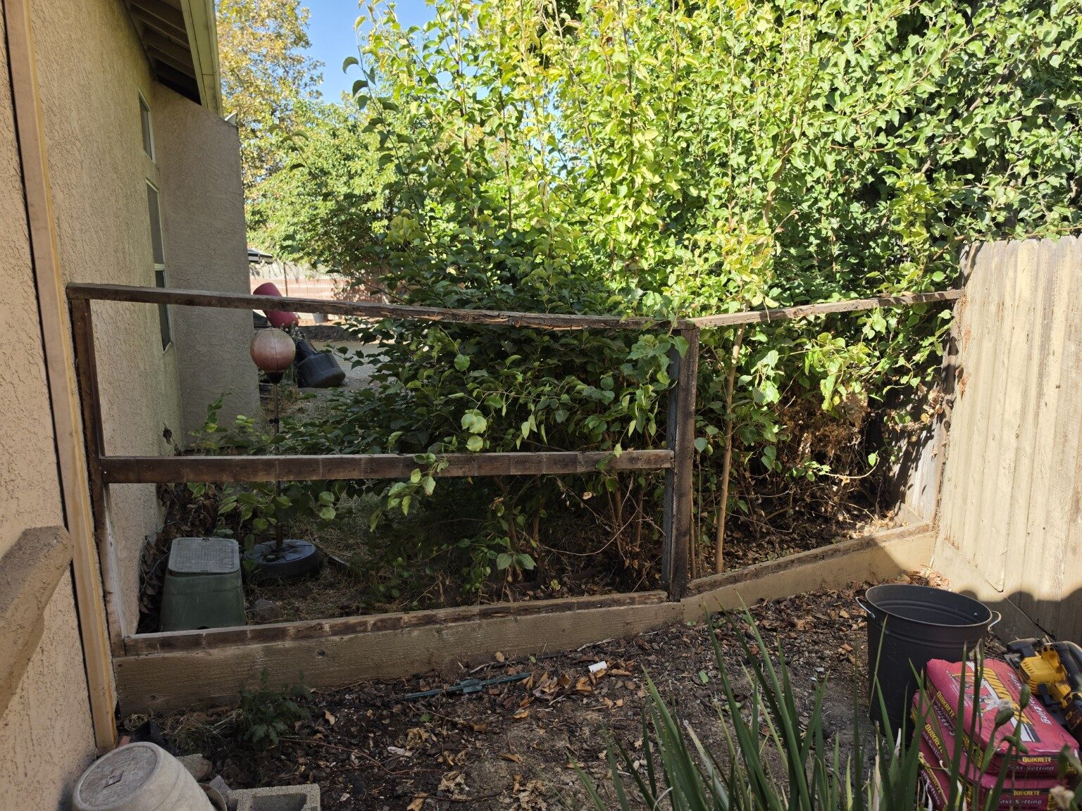 Fence before