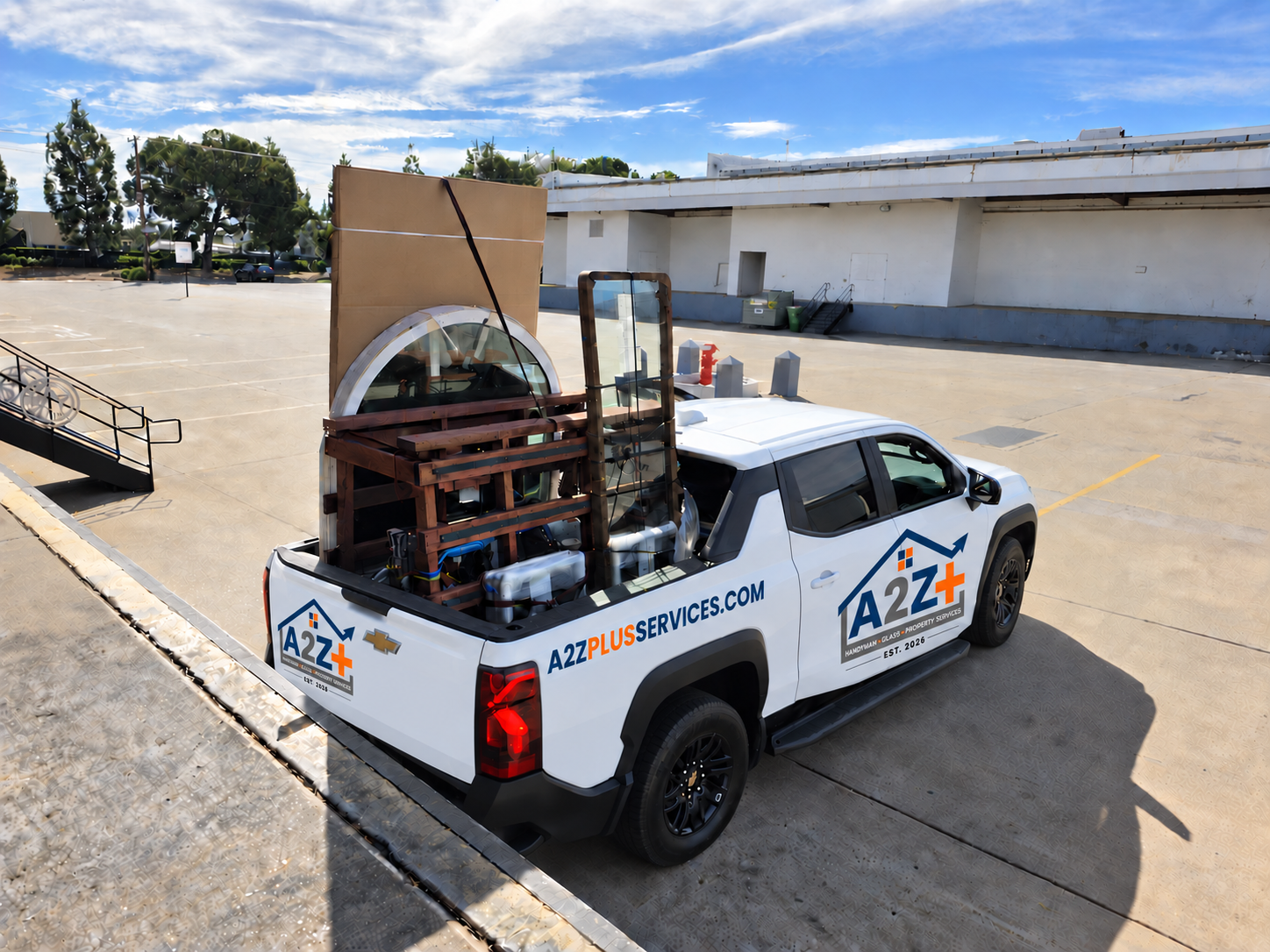 A2Z+ arriving prepared for work